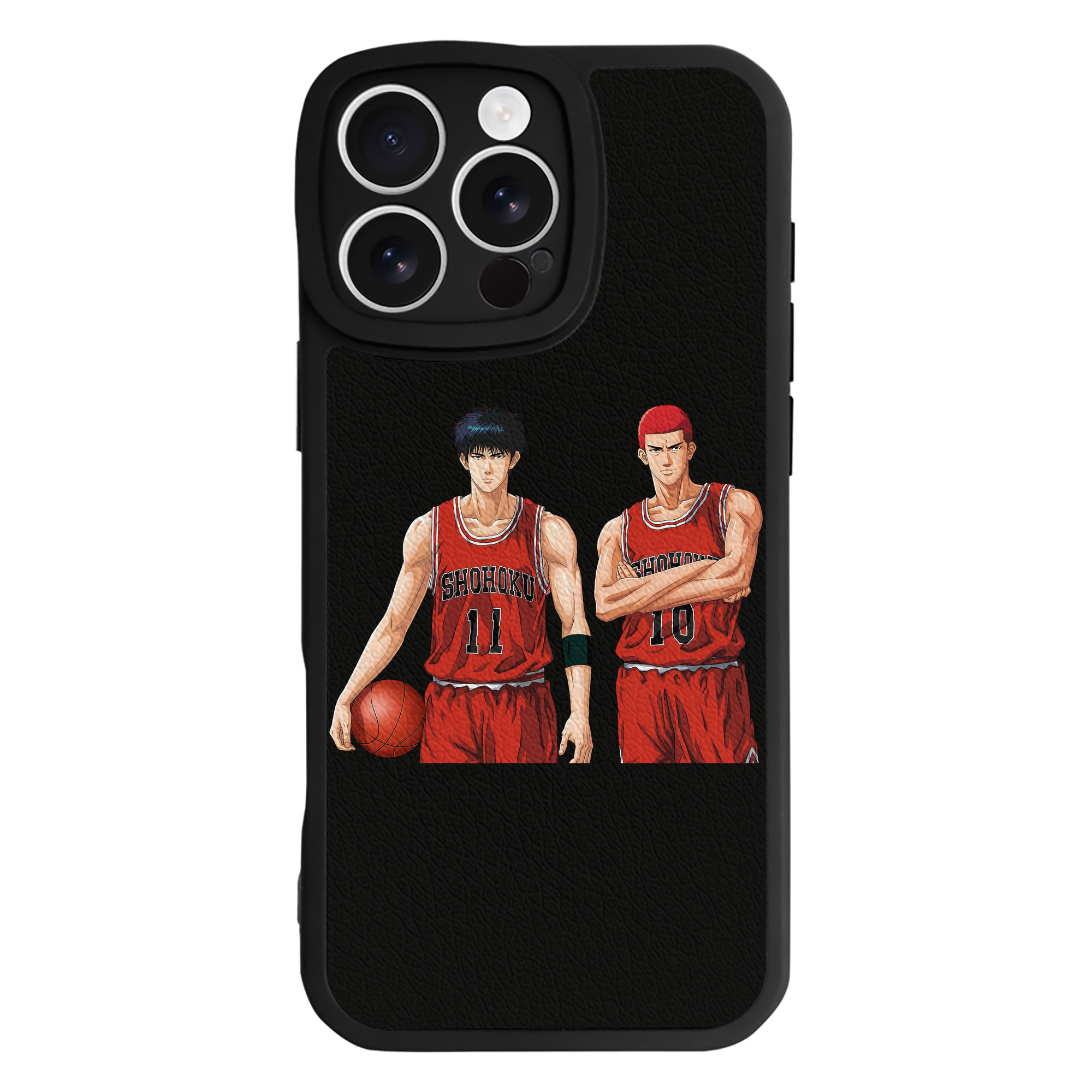 （画像用） SLAM DUNK／スラムダンク 【iPhone 16シリーズ対応】シリコンスマホケース（レザー調） 材質：シリコン